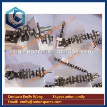 Excavator parts engine parts 4D130 6110-33-1112 crankshaft made in China