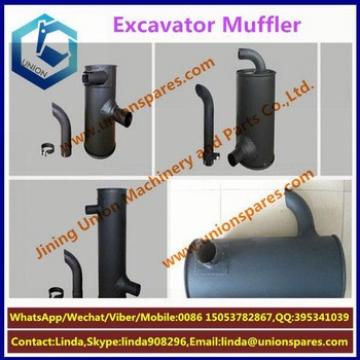 Factory price EX300-1 Exhaust muffler Excavator muffler Construction Machinery Parts Silencer