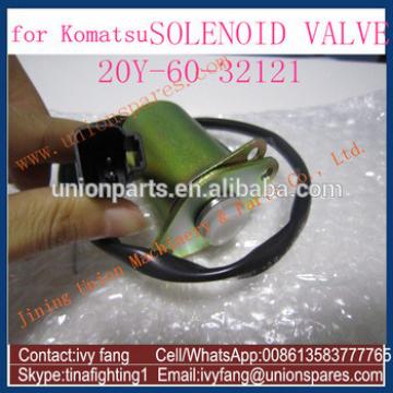 Hot Sale PC130-8 PC200-8 PC300-8 PC400-8 Solenoid Valve 20Y-60-32121for Komatsu