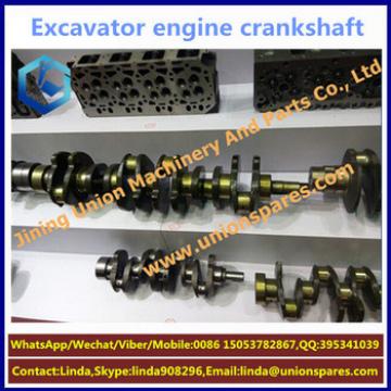 Billet crankshaft for 6127-31-1012 6162-33-1201/2 6222-31-1100 6162-33-1402 S6D155 6D105 6D125 excavator engine crankshafts