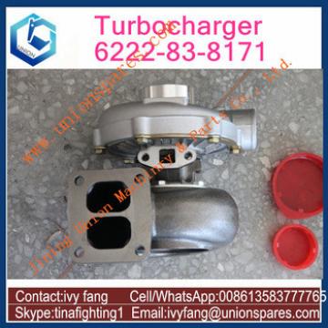 SA6D108 TO4E15 Turbocharger 6222-83-8171 for PC300-5 PC300-6 Turbo