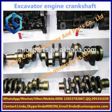 Crankshaft price,cylinder head 4JB1 4HE1 4KH1 6HK1 6UZ1 6BG1 6BD1 excavator engine spare parts