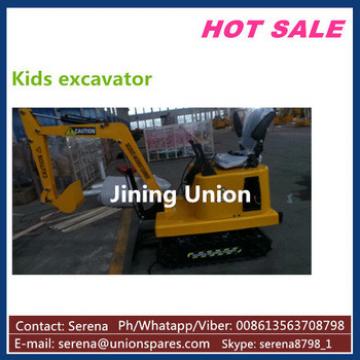 Kids ride on excavator toys 360 degree spinning fun fair equipment for sale