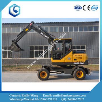 Hydraulic Transmission Mini Wheel Excavator China Supplier