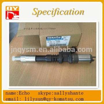 High quality fuel injector 6156-11-3300 used for pc450-7
