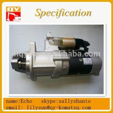 Excavator Starting motor for pc200-5 pc200-6 engine S6D95