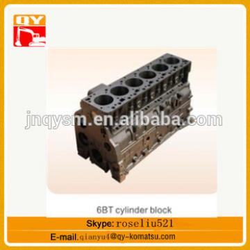 PC200-6 engine parts 6D95 cylinder block assy 6209-21-1200 China supplier