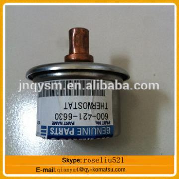 High quality low price excavator engine parts 600-421-6630W thermostat for sale