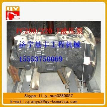 excavator spare parts pc200-6 pc200-7 main hydraulic pump