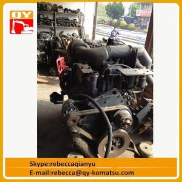 Mini used excavator engine 6D105, 6D110, 6D120