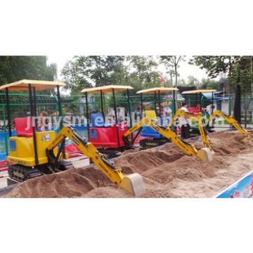 Park and play center outdoor amusement on toy excavator/kids ride on excavator