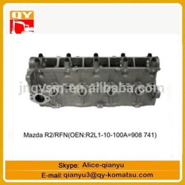 excavator engine parts Mazda R2 RFN(OEN R2L1-10-100A=908741) cylinder head