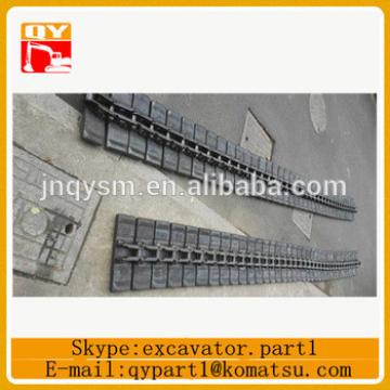 China supplier excavator spare parts rubber track shoe, wetland track shoe, mini excavator track shoe for sale