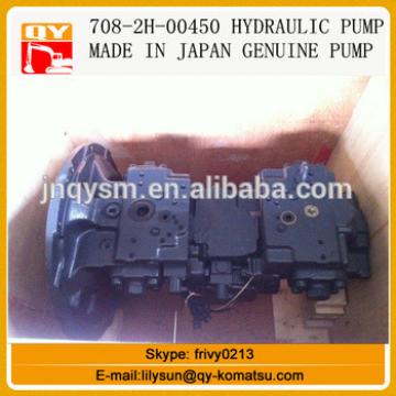 genuine hydraulic pump 708-2H-00450 for pc400-7 pc450-7 pc400-8 pc450-8 from China supplier