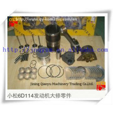 diesel engine liner kit service kit 6D114 engine parts excavator/bulldozer diesel engine parts