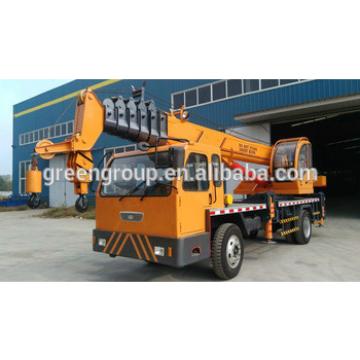 New hydraulic 6 8 10 12 ton small truck mounted crane for sale,360 degree rotation 7 ton truck cranes
