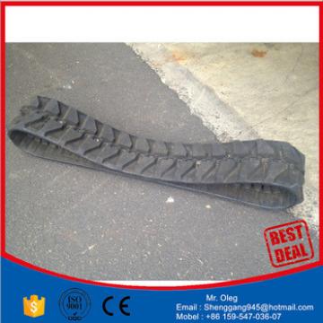 your excavator synthetic rubber running track material EX20UR track rubber pad 250x52,5x76