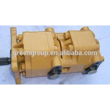 Bulldozer D155A gear pump 705-52-22100,SAR2-50+50 D155A hydraulic gear oil pump