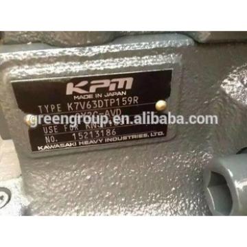 Kobelco SK140 hydraulic pump YY10V00009F5 K7V63DTP kawasaki pump