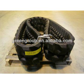 Doosan rubber track,SOLAR 130,DH215,DH220LC excavator rubber pad,DX130,DX260,DH55,DH60,DH75,DH160LC,S140,S60,S75,S90,S120,DX60
