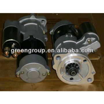 construction machinery,excavator spare parts,Kobelco SK200-3,HD700-5 (6D31) excavator starting motor,24V/11T/5.5KW