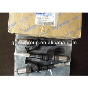 PC350-7 excavator injector nozzle assy,diesel engine injector parts,S6D114 engine injector,Bosch injector 0445120236,injector