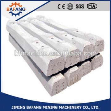 Bafang Mining using concrete rail sleepers