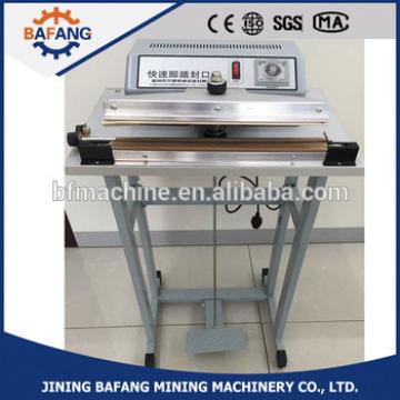 Small Easy to use and durable foot pedal sealing machine/foot operated sealing machine /foot sealer machine