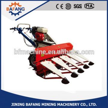 high quality 4G-120 mini self propelled reaper/combine harvester