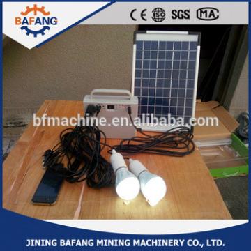 10W mini solar home lighting system night market lighting kit