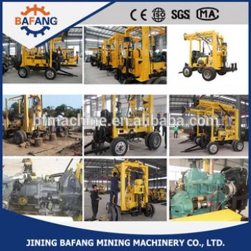 Drill deph 100-200m portable core sample drilling rig used in Engineering geology groundwater exploration