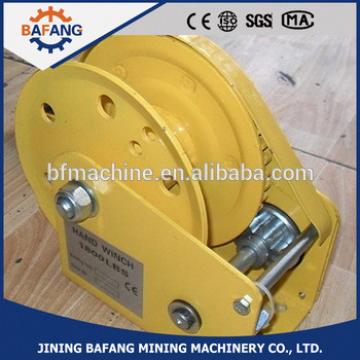 portable hand operated winch