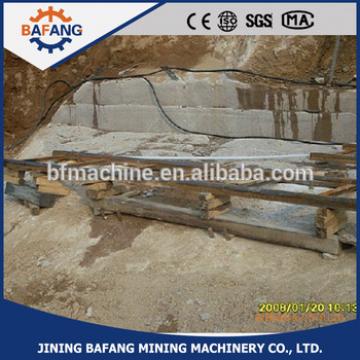 1600mm blade diameter track rail type quarry stone block cutting machine with electric motor