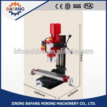 700w portable small desk type drilling and milling machine with electric motor