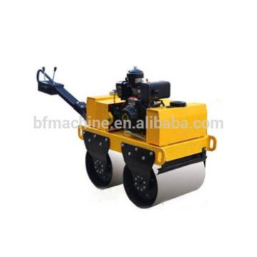 9.0HP power walk behind double drums mini compactor road roller