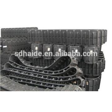 High Quality Kobelco Mini excavator rubber track SK115 rubber track