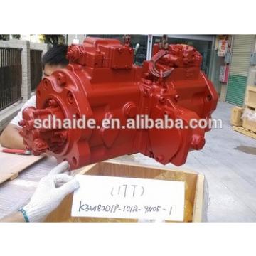 Excavator KAWASAKI K3V180DT hydraulic pump for Hyundai R320-7 R320-7A R335-7 pump