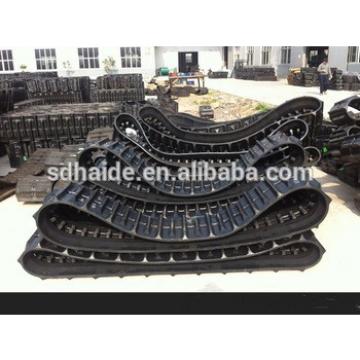 Kubota excavator U10-3 rubber track belt,rubber crawler 180x72x40 for mini excavator u10-3
