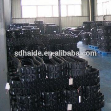 500x90x78 rubber track, rubber crawler track 500x90x82, rubber track undercarriage 600x100x80 for excavator farm machinery