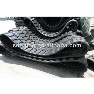 excavator EX75UR/EX75US rubber belt track,EX75 excavator rubber track