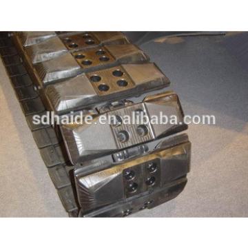 excavator EX20 rubber track,mini/small rubber tracks/rubber pad for EX20
