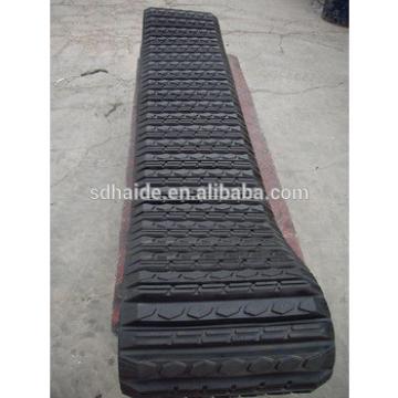 EX33 small rubber tracks,excavator EX33MU rubber belt track/track pad