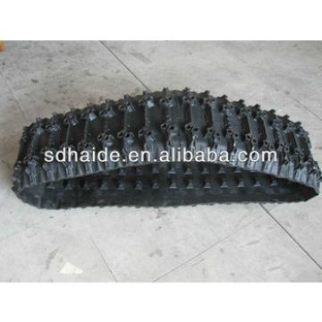 combine harvester rubber track, rubber track undercarriage for kobelco volvo doosan kubota bobcat