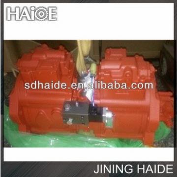 hydraulic double piston pump, excavator part kawasaki for kobelco,volvo,doosan