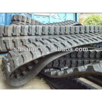 mini excavator rubber track, rubber belt crawler for Kobelco,Volvo,Daewoo,Doosan,Sumitomo