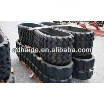 mini excavator rubber tracks used,small rubber track,rubber track system