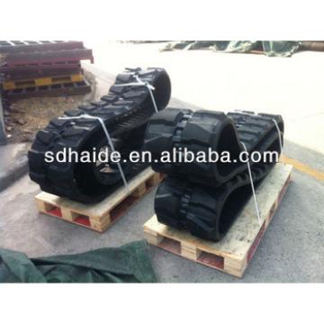 excavator rubber track,rubber track pad:sumitomo SH55,SH35,SH60,SH75X-2,SH45J,SH100,SH120,SH200-2,SH200-3,SH240,