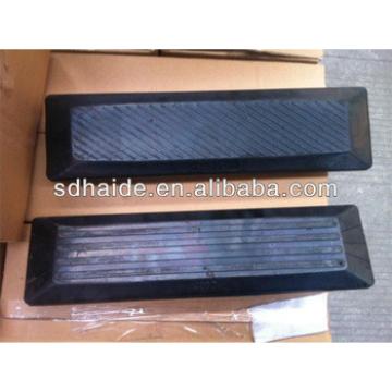 excavator rubber track pad:R55,R60,R75,PC90,R120,R130,R160,R210, R200LC,R220-5,R300-5,R335LC-7,R385LC-9