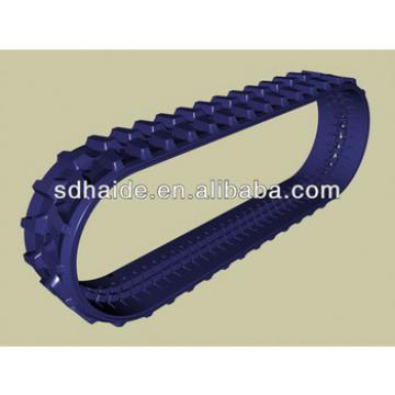 rubber track pad,rubber track for Agricultural machine,PC60,PC50,PC90,PC100,SK60,SK120,EX120