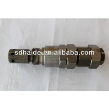 SH120 main relief valve, SK200-1 SK200-3 overflow valve, PC60-6 pressure relief valve for excavator